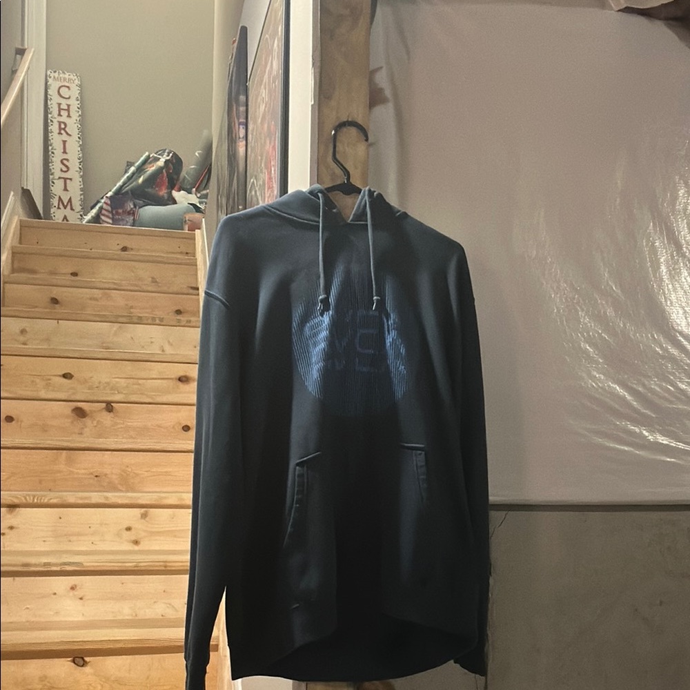 RVCA Charcoal Hoodie Mens